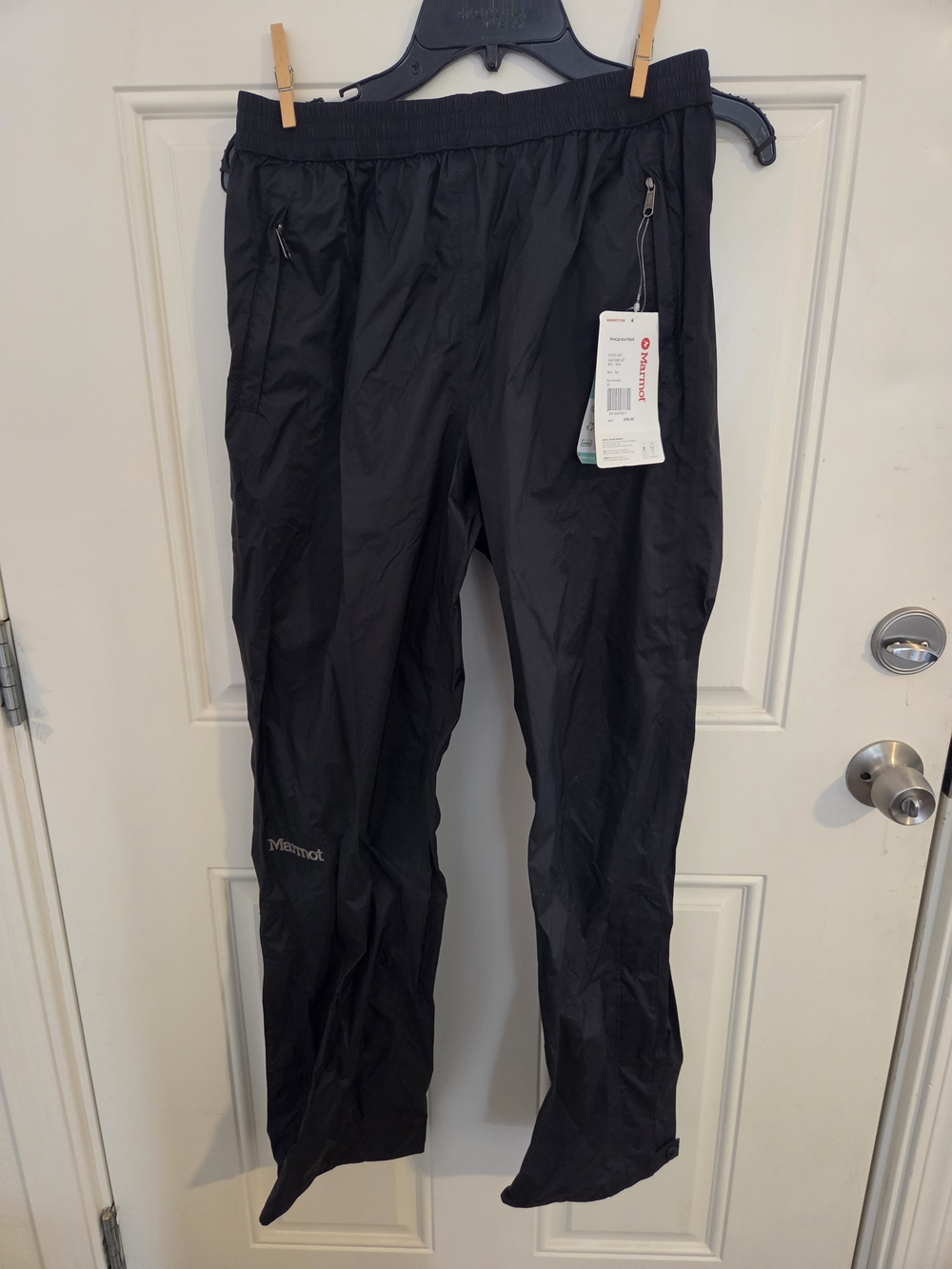 Marmot Black Women's Lightweight Rain Pants